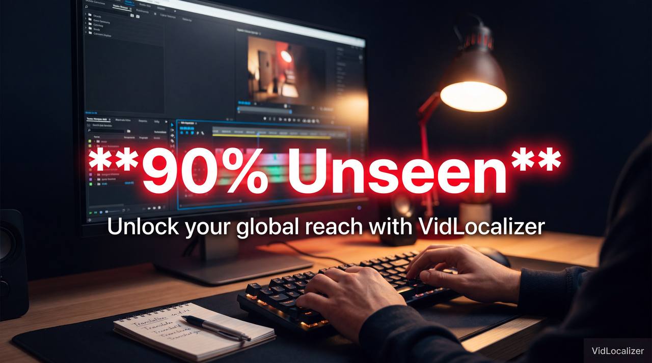Are You Leaving 90% of YouTube Views Untranslated?