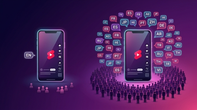How to Translate YouTube Shorts Into 100+ Languages for Maximum Reach
