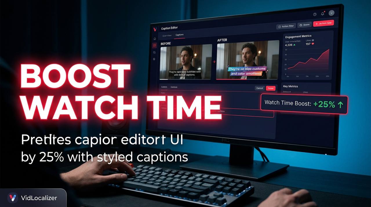 Styled Captions Boost Engagement