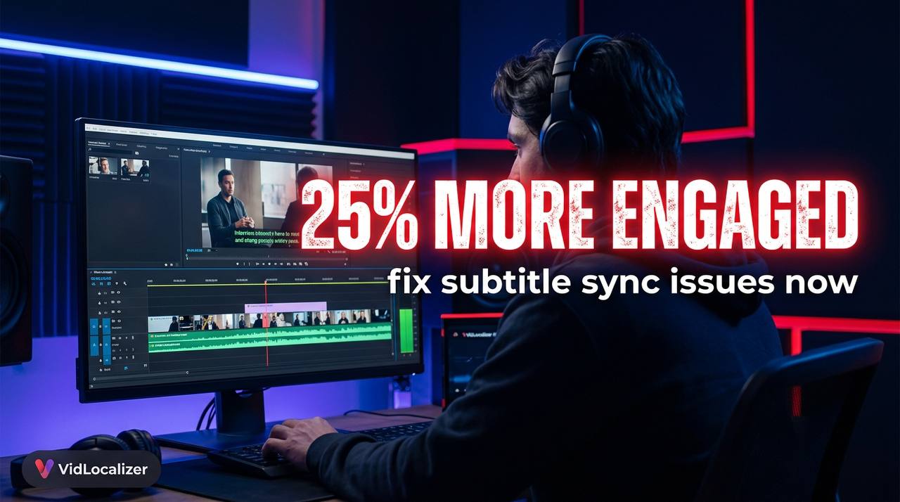 Subtitle Sync: The Secret to 25% Boost in Viewer Retention