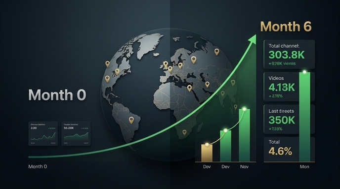 The Creator Who Translated 100 Videos: A 6-Month Case Study