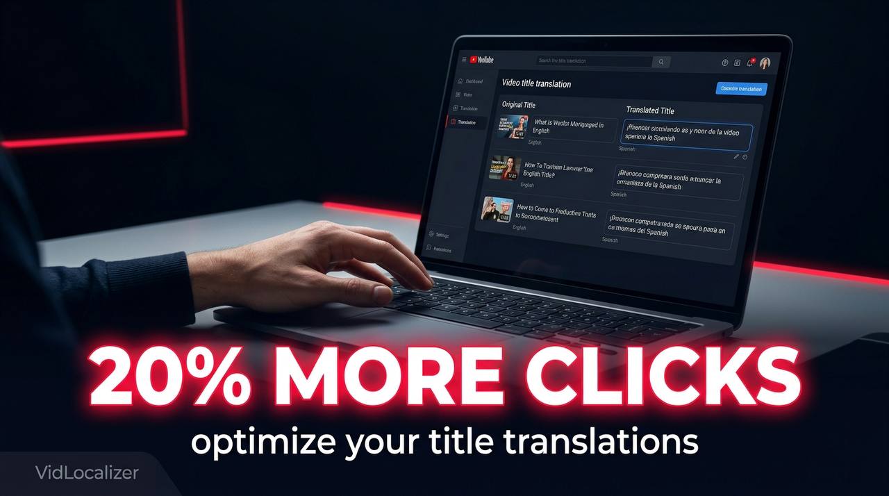 Translate to Thrive: Boost CTR with VidLocalizer