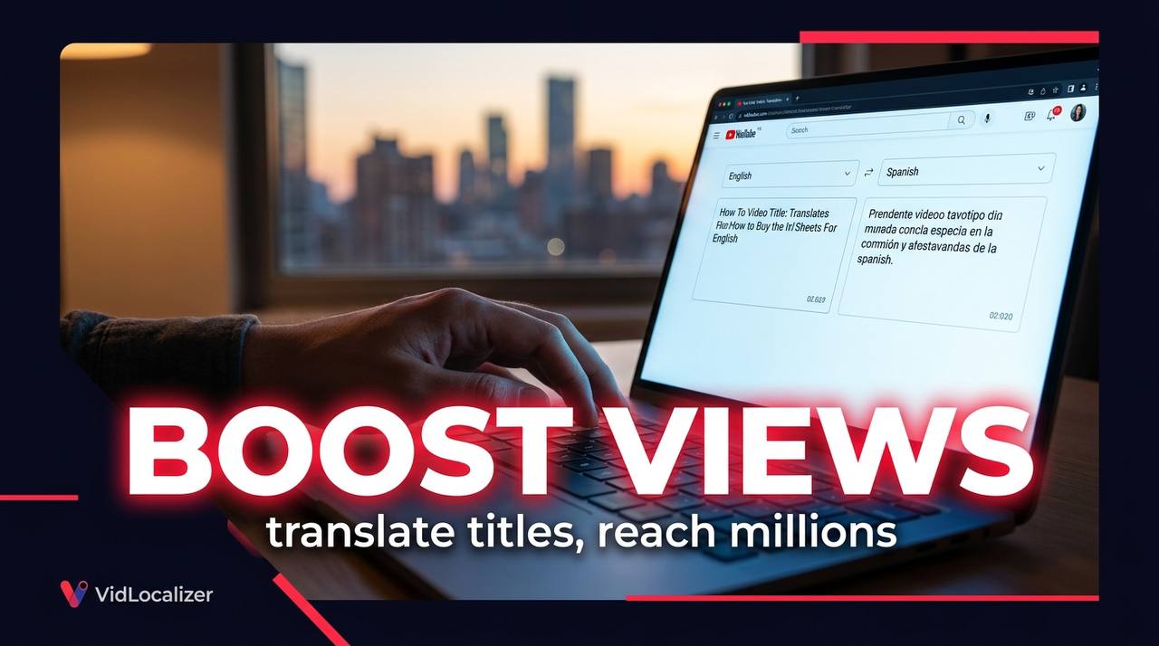 VidLocalizer: Boost Multilingual Views